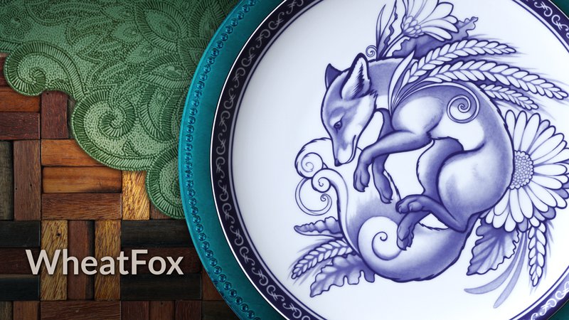 WheatFox Plate